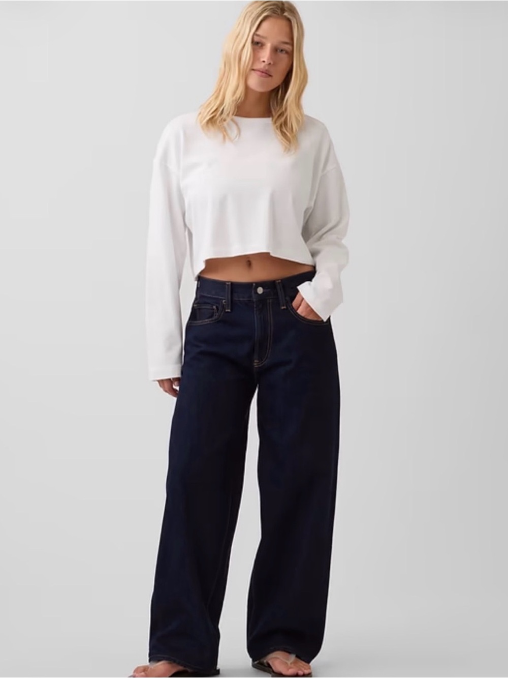 GAP Hailey Bieber extra baggy Jeans